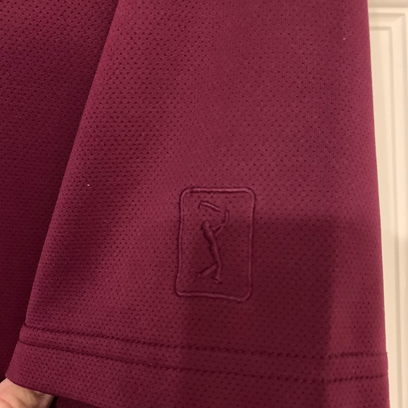 Bundle of 3! PGA Tour Mens Polo Shirt Trio - Pink, Plum Multicolour Mediums - Picture 14 of 16